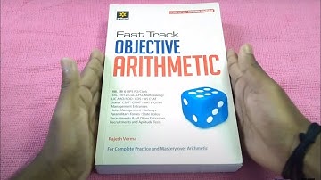 Fast Track Objective Arithmetic by Rajesh Verma || Book review