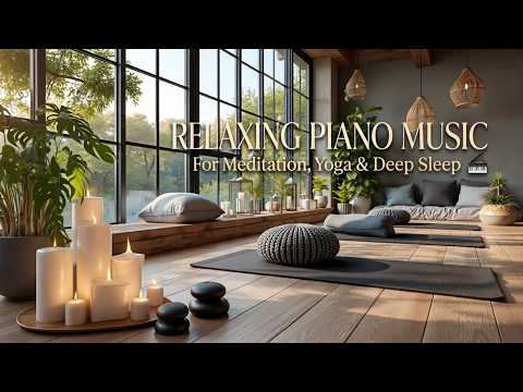Deep Sleep Music | Relaxing Piano Music ~ Ambient Piano for Stress Relief & Peaceful Mind