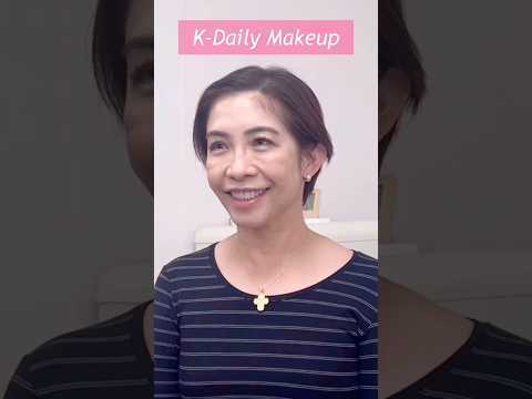 자연스럽고 촉촉한 50대 데일리 내추럴 메이크업 #shorts #coloranalysis #makeup