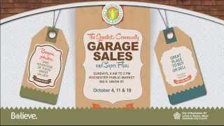 2015 Garage Sales at the Market -  October