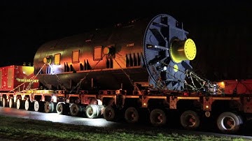 Convoi exceptionnel Mammoet, une livraison de 395 T