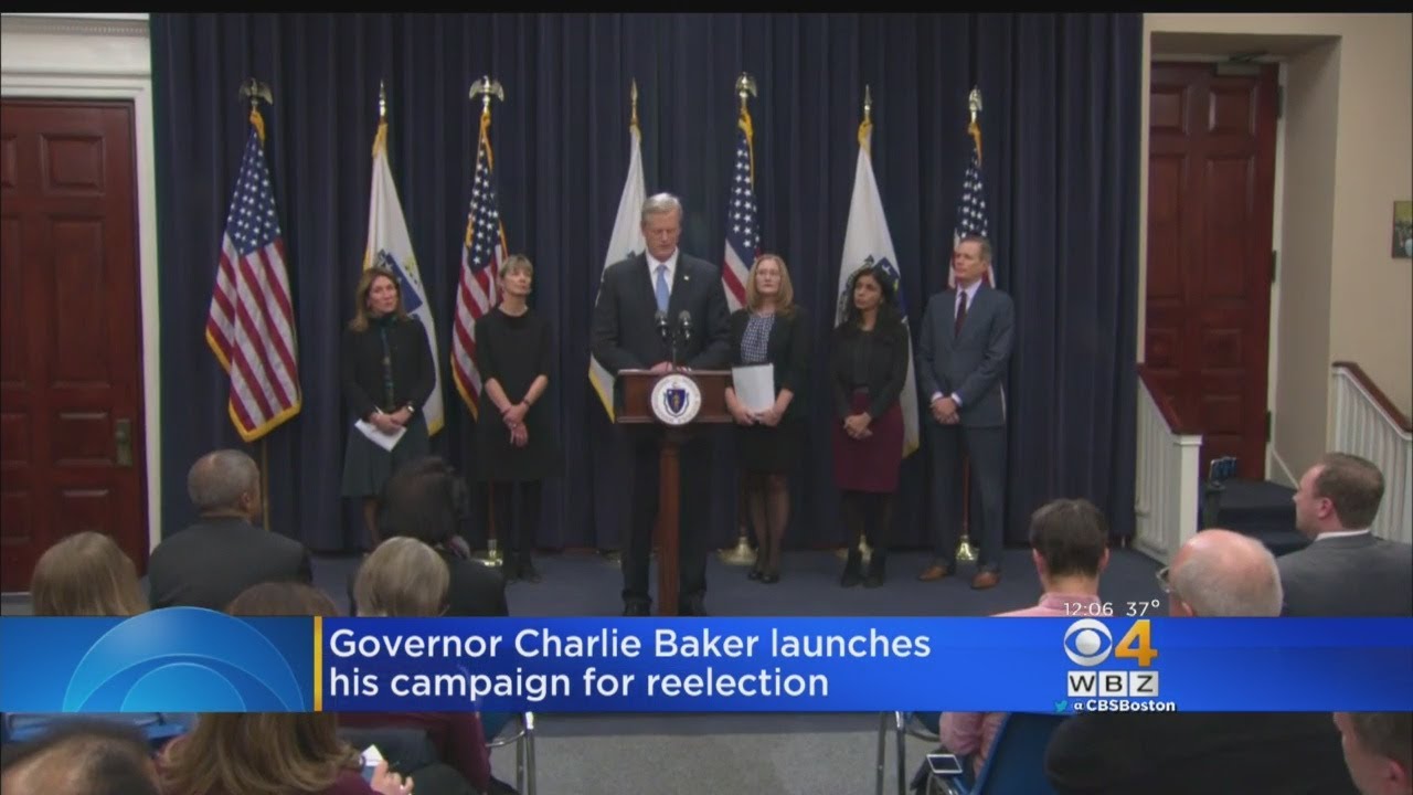 Gov. Charlie Baker To Run For Re-Election