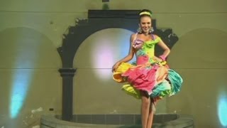 Fashion designer turns rubbish into clothes