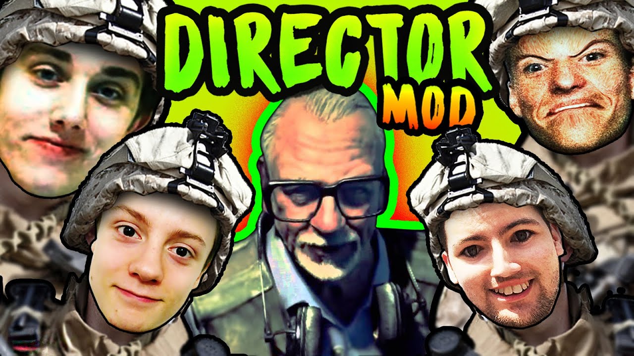 BLACK OPS ZOMBIES: DIRECTOR VS WAFFLES!! CoD Black Ops Mods Funny ...