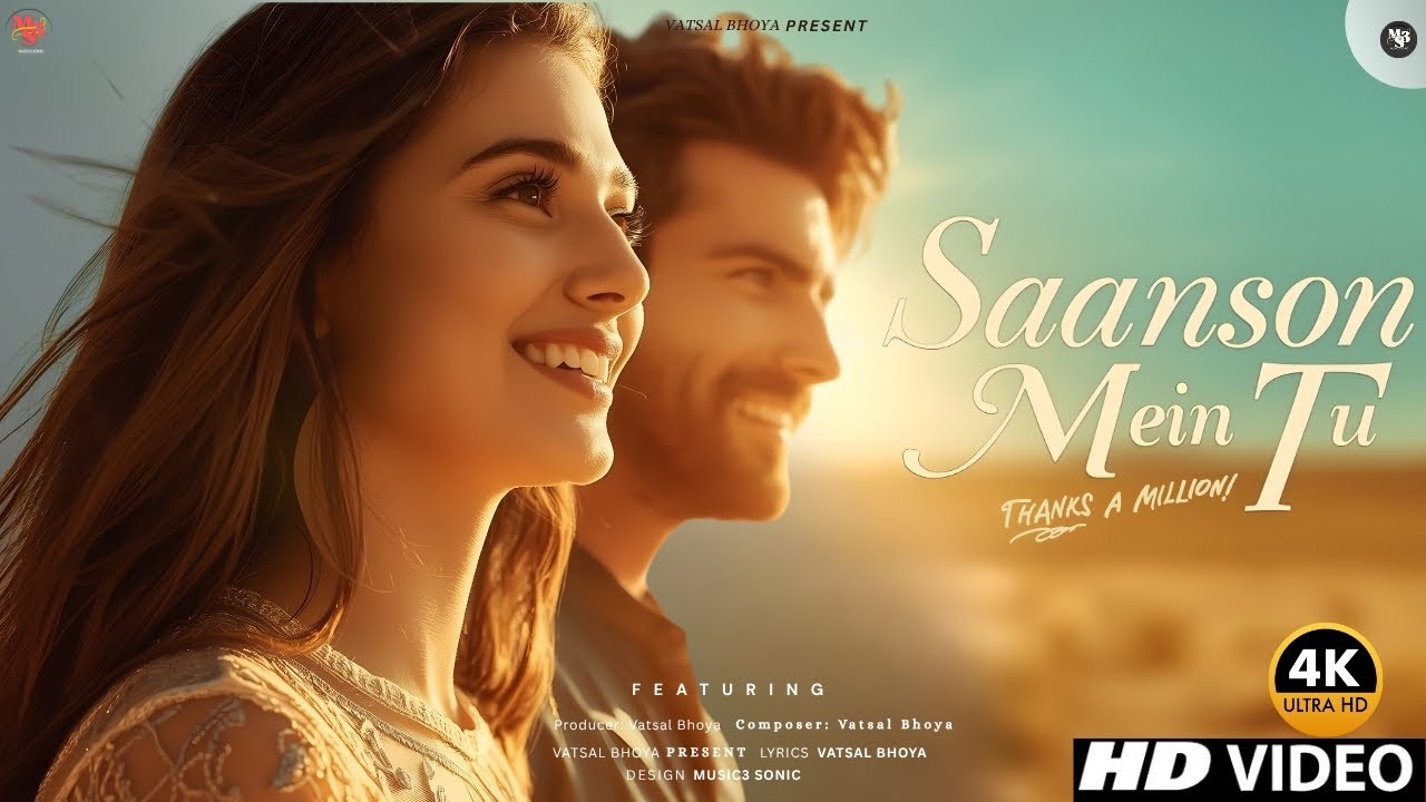 New Song 2025 | Saanson Mein Tu | New Hindi Song | Romantic Song | Video | New Hindi Romantic Song