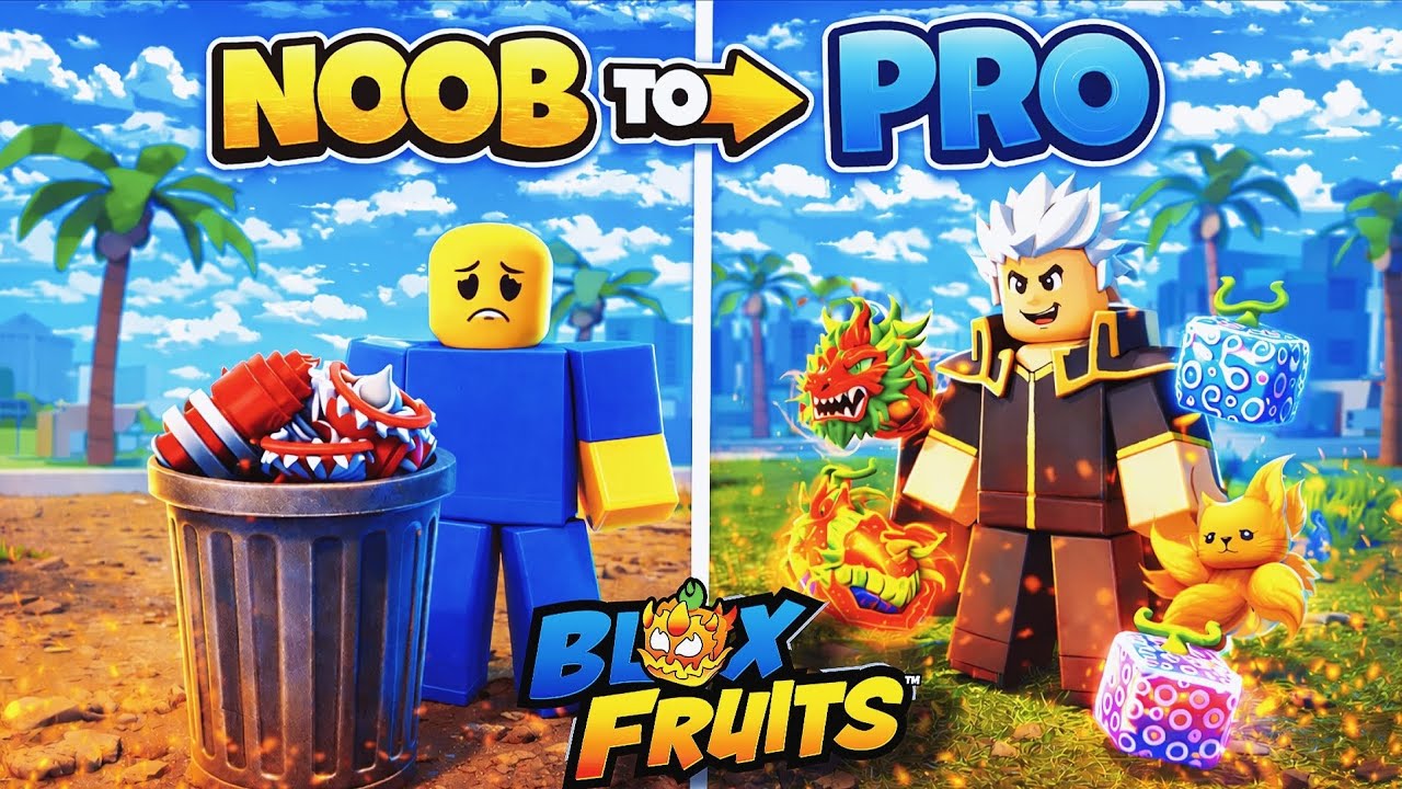 From NOOB to PRO in Blox Fruits (Insane Comeback) 😱 || Blox fruit gameplay 