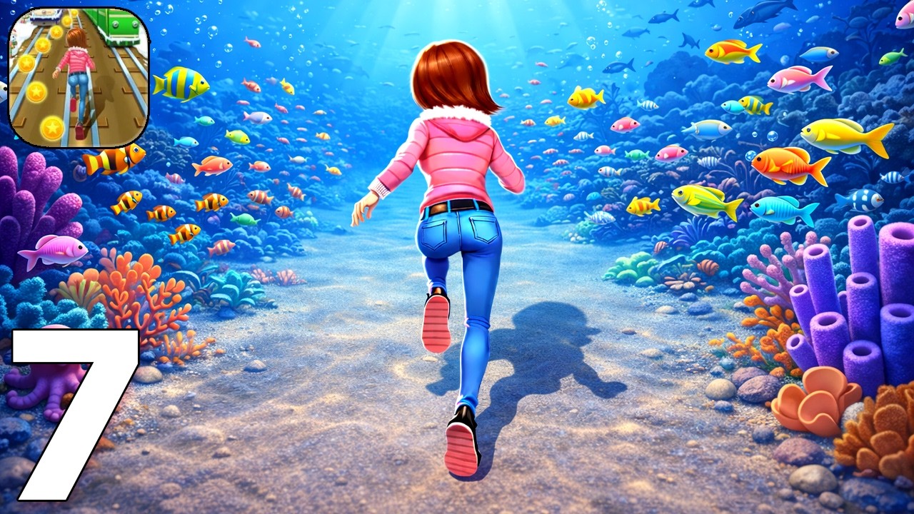 SUBWAY PRINCESS RUNNER - Top Tiktok Free Gameplay Walkthrough (Android,iOS) Part 8