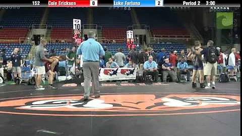 152 Cole Erickson vs. Luke Fortuna