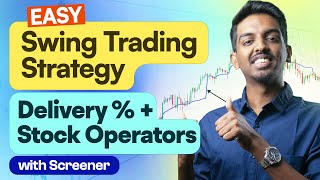 Identify Stock Operator Movements with Delivery % Swing Strategy | marketfeed