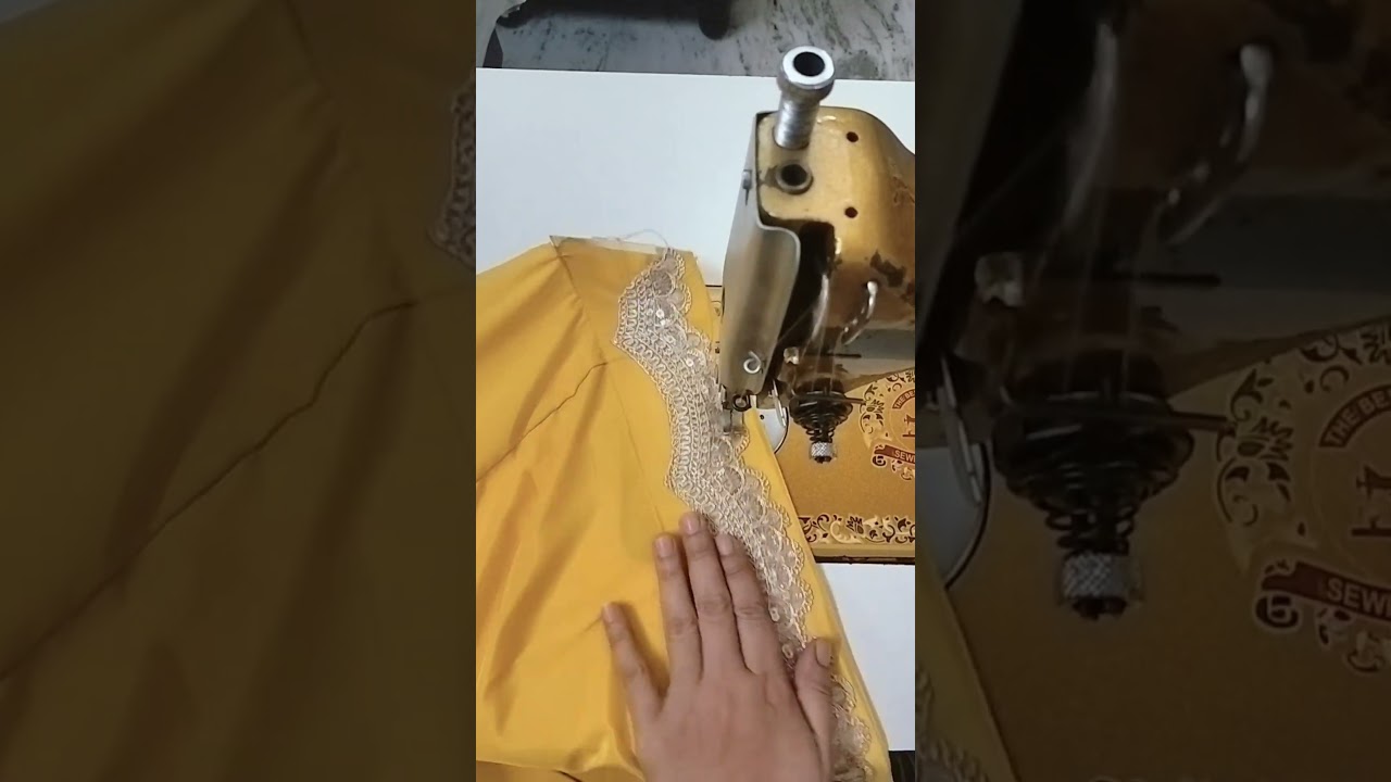 Trending salwar poncha design