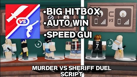 [NEW] MURDER VS SHERIFF DUEL SCRIPT!! | Roblox | •Fluxus •Delta X •Hydrogen •Codex •Arceus X