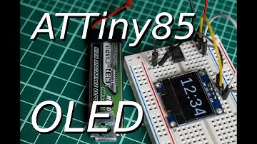 Using an ATTiny85 with an OLED Display
