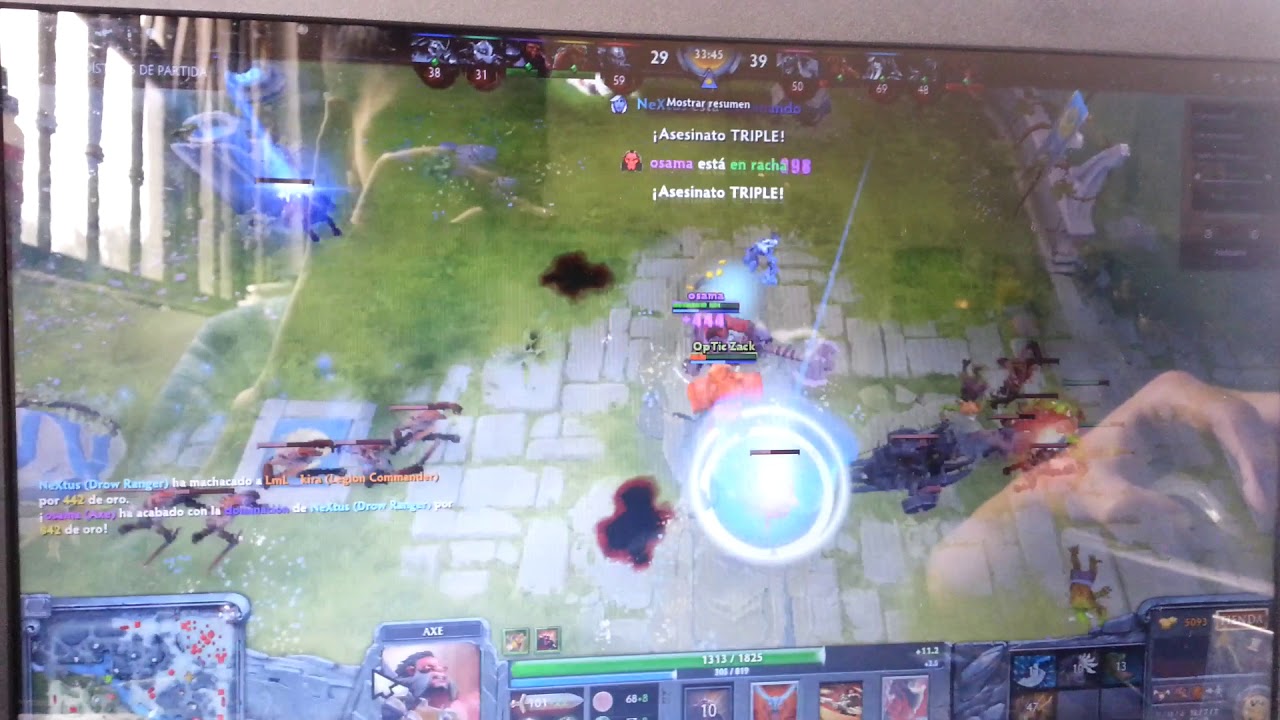 Axe rampage in patch 6.85