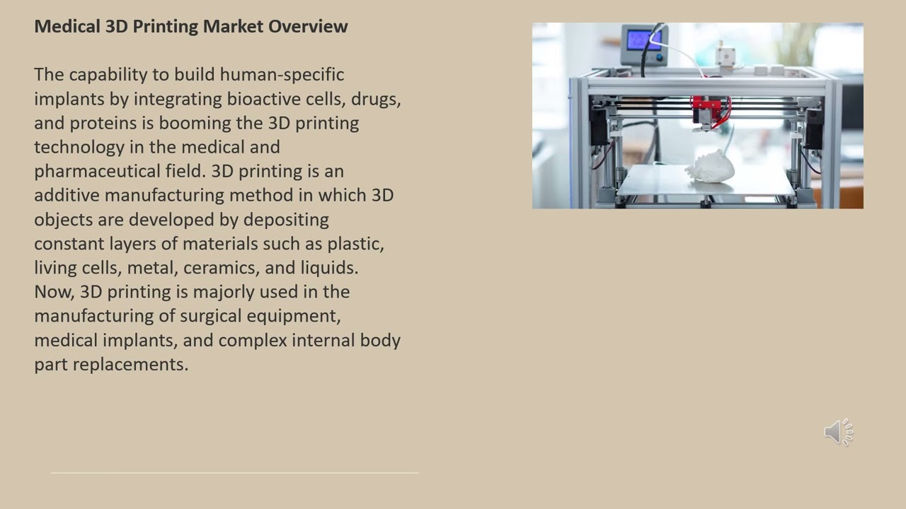 Medical 3D Printing | Industry Data Analytics | IDA