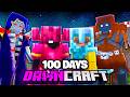 I Survived 100 Days in DUO DAWNCRAFT in Minecraft...