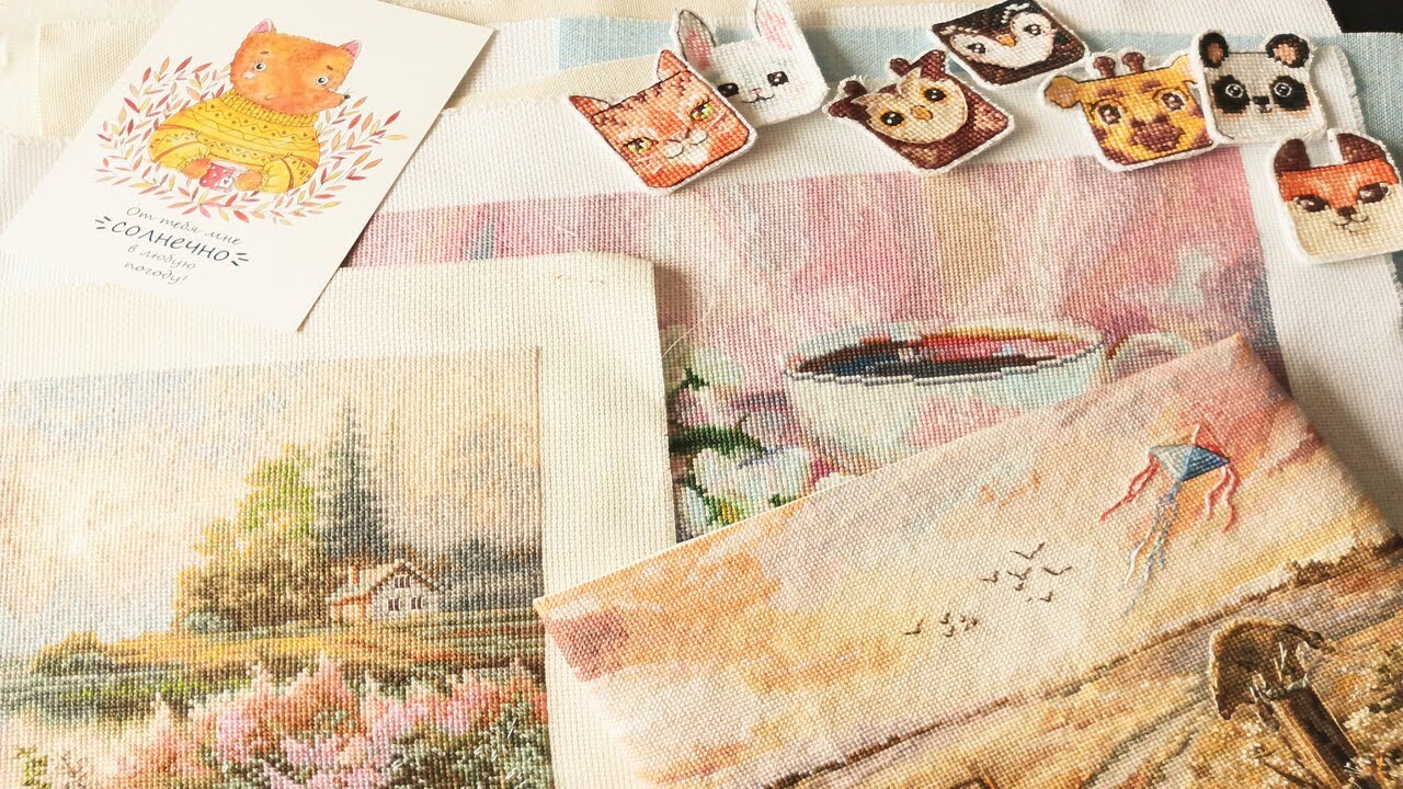 ИТОГИ 2023. ФИНИШИ. Золотое руно, Пряничный лось, Риолис, Eva Stitch и др. Вышивка крестом