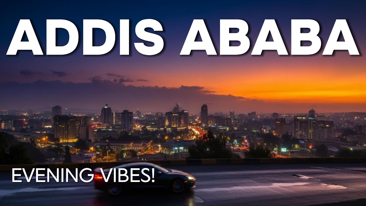 Megenagna Night Rush! 🚶‍♂️🚗The Heart of Addis Ababa in Motion 4K