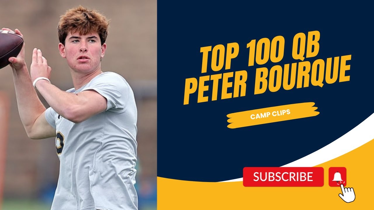 Michigan QB target is ELITE!! | Peter Bourque | Michigan recruiting | 