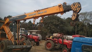ESCORTS HY 14 PICK-N-CARRY CRANE cranes escort crane load charts