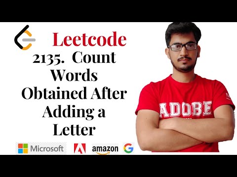 2135. Count Words Obtained after Adding a Letter (Leetcode Problem)