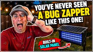 🦟 How to Get Rid of Mosquitoes in Your Yard | Solar Bug Zapper Review | Backyard, Patio & Camping!