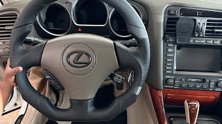 Lexus GS Custom Steering Wheel | Woven Chang