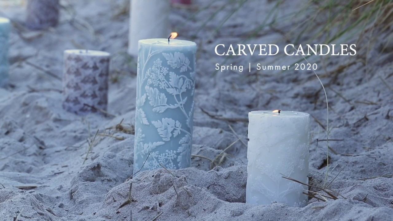 Lene Bjerre Spring | Summer 2020 Carved Candles