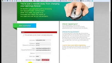 How can you create a neobux account