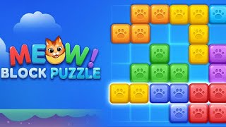 Meow Block Puzzle (by SUPERBOX. Inc) IOS Gameplay Video (HD) screenshot 4
