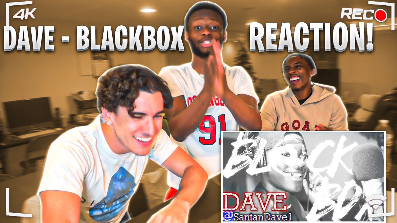 AMERICANS REACT TO UK RAPPER DAVE BLACKBOX! YouTube