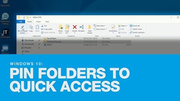 How to Pin a Folder to the Quick Access List