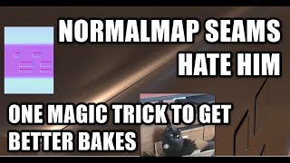 Celebrity NORMALMAP ISSUES FIXING 101: baking, seams, padding, skew Wealth