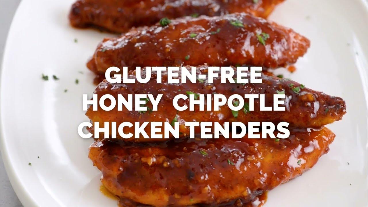 GlutenFree HoneyChipotle Chicken Crispers The Defined Dish YouTube