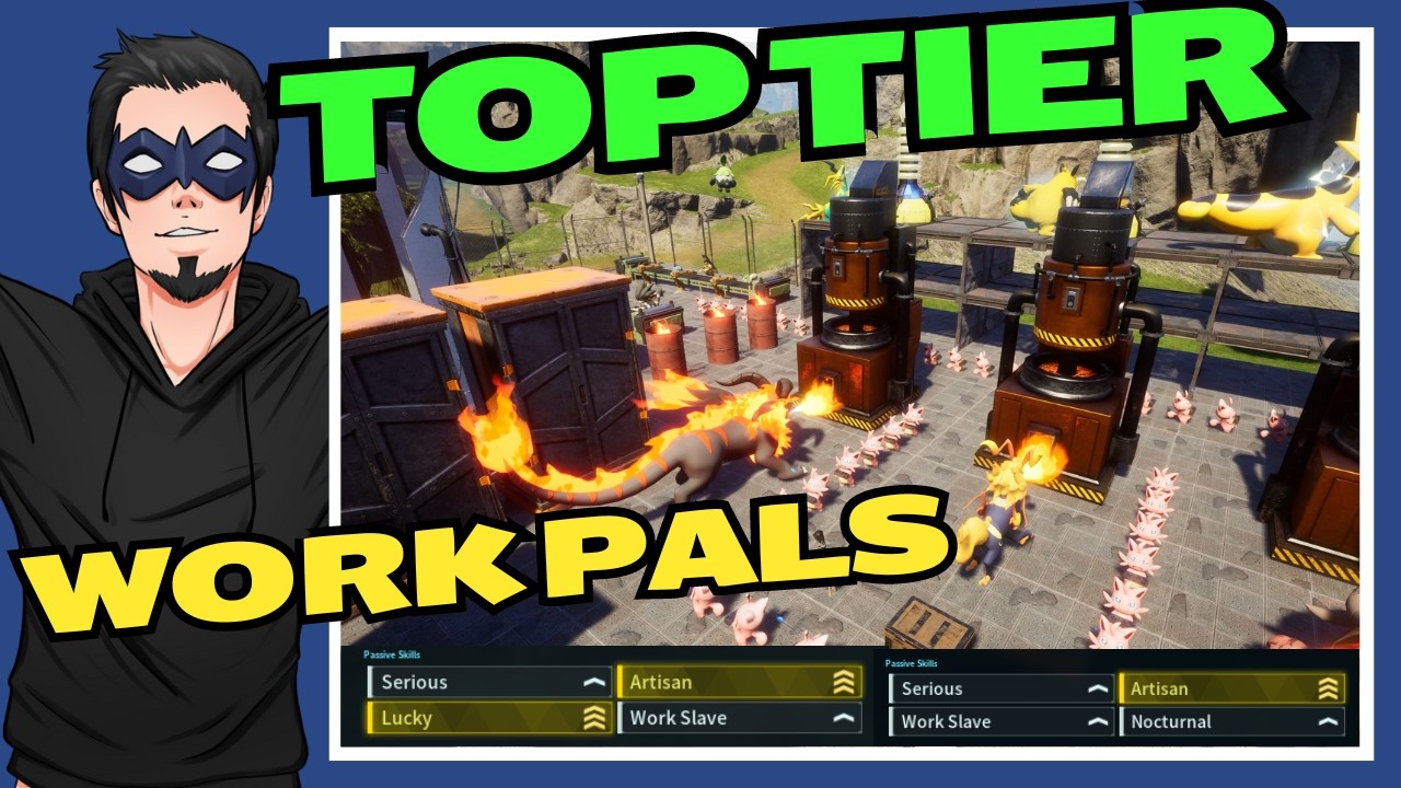 How To Build Palworlds SUPERIOR Base Work Pals