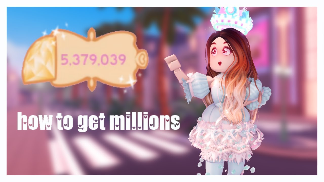 How to Get MILLIONS of Diamond on Royale High No Classes No Sunset