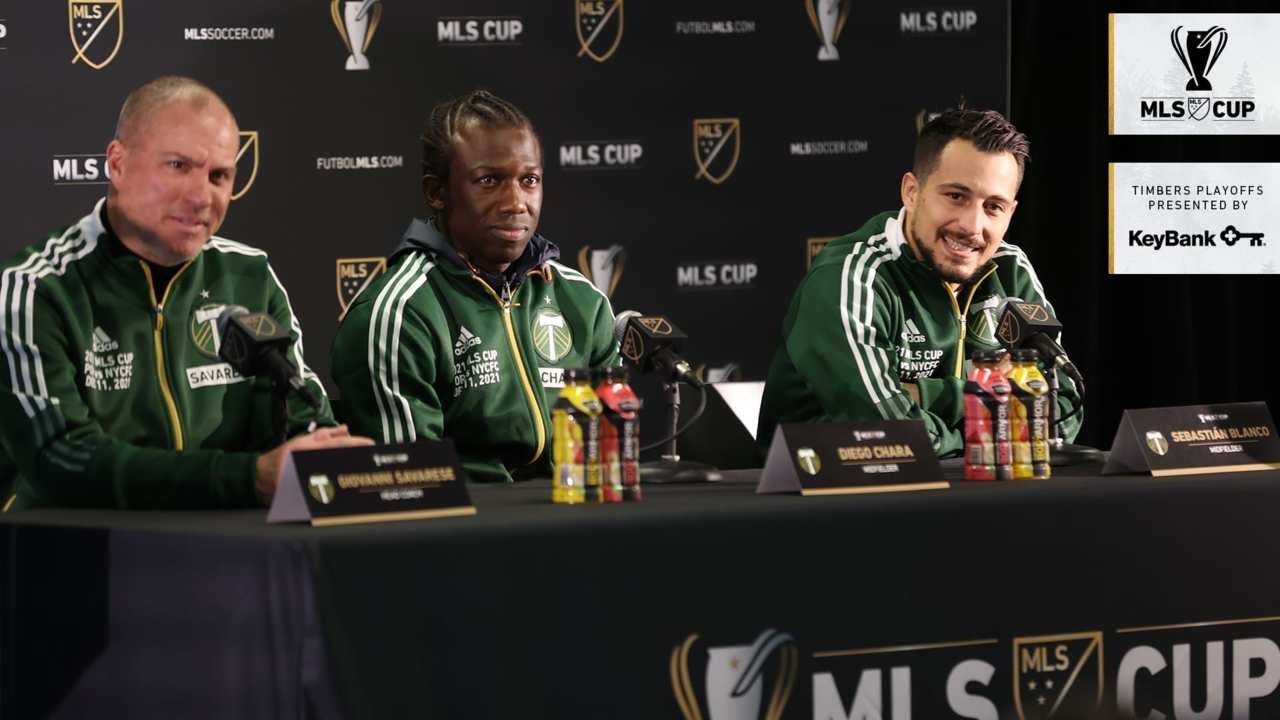 MLS CUP PRESS CONFERENCE |  Savarese, D. Chara and Blanco talk about the upcoming huge MLS Cup