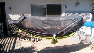 Equip Mosquito Hammock    Installing a structural ridgeline