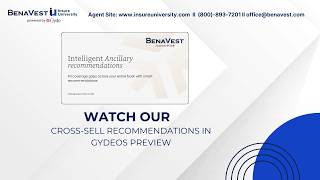Cross-Sell Recommendations in GydeOS Webinar Preview | Insurance Agent Growth Tools