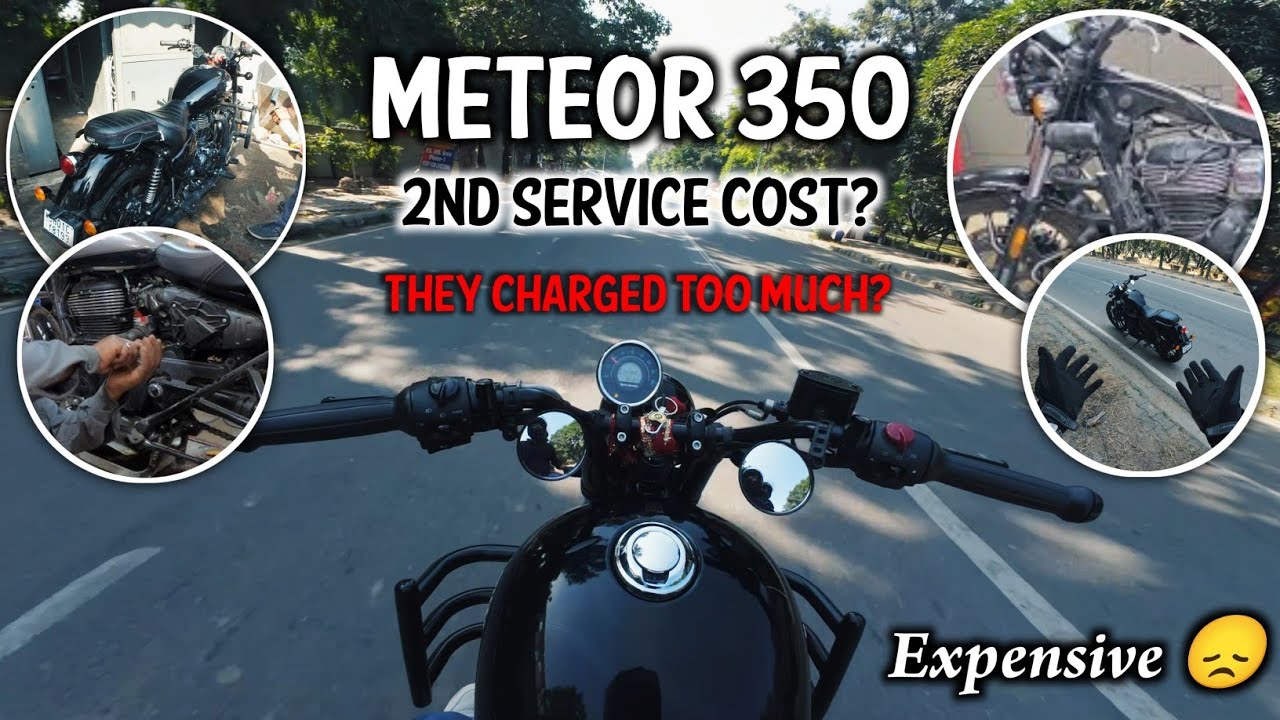 Meteor 350 Second Service Explained 🔧 | Complete Service Center Process + Pro Tips!