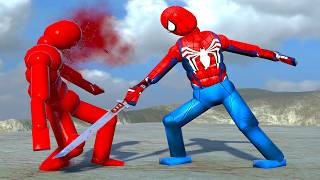 SPIDERMAN GAME INSANE ACTIVE RAGDOLLS PHYSICS COMBAT | SPIDER-MAN screenshot 5