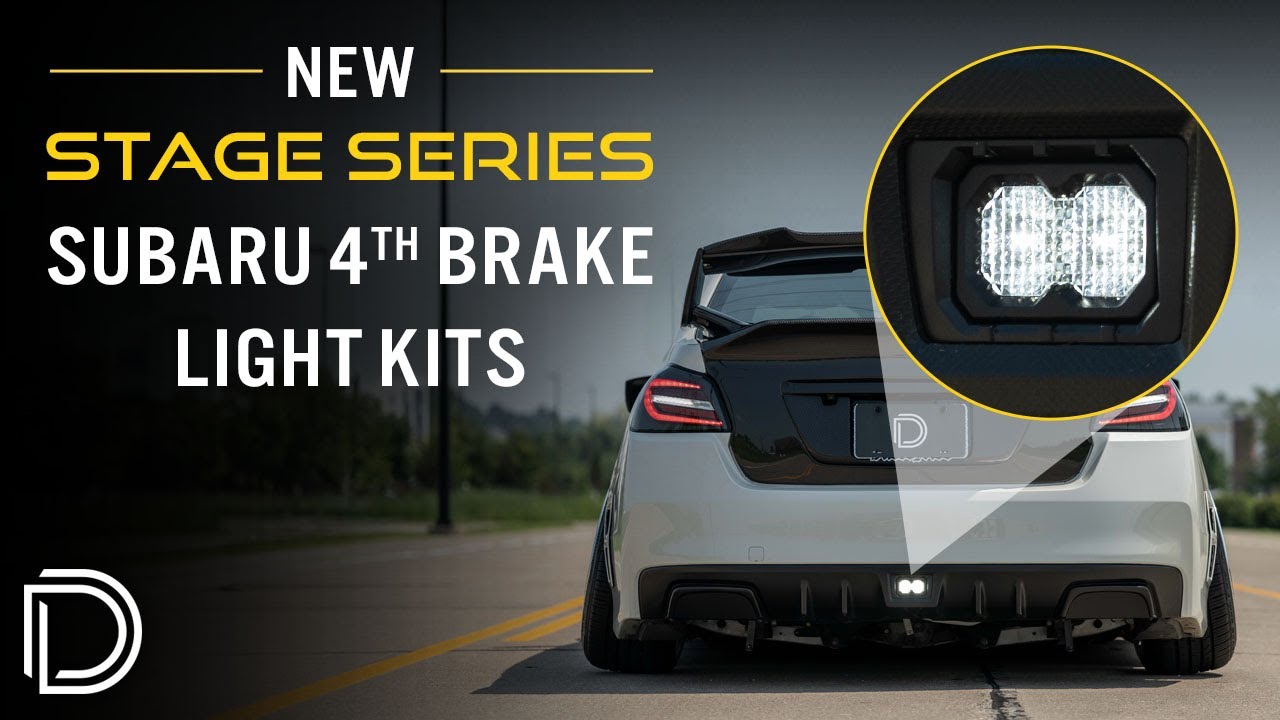 The BEST F1-Style Subaru 4th Brake Light Kit + Bright Reverse—C2R LED Pod | Diode Dynamics