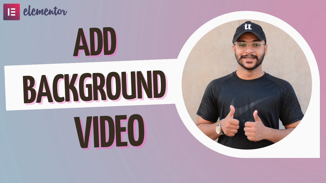 How to Add Background video in Elementor Sections - YouTube