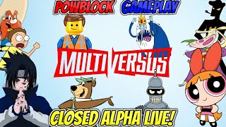 Closed Alpha Ends Tomorrow! Day 8 - MultiVersus Gameplay LIVE