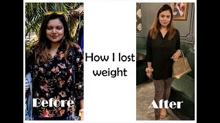 How I lost weight | From 82 kg to 67 kg | My weight loss journey | Fitness Series | Part 1