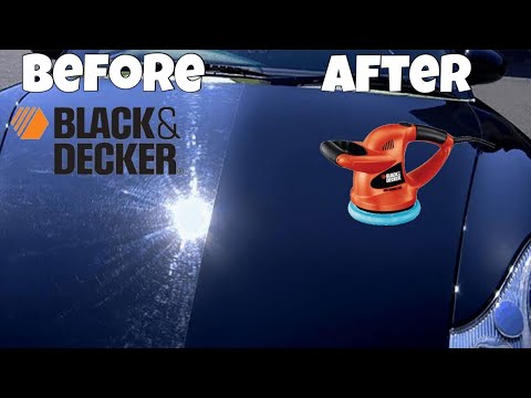 Vintage Black and Decker Automotive Polish w/polisher!