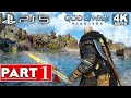 GOD OF WAR RAGNAROK New Game   Gameplay Walkthrough Part 1 Black Bear Armor [4K 60FPS PS5] FULL GAME