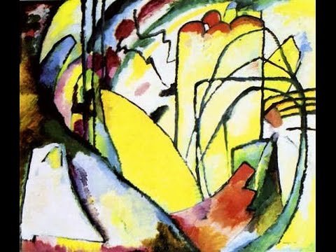 藝苑掇英 Wassily Kandinsky 瓦西里·坎金斯基 (1866-1944) Expressionism Abstract Art  Russian