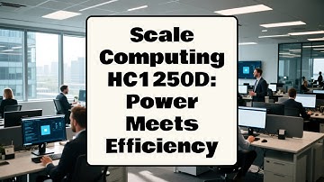 Scale Computing HC1250D Hyper Converged Appliance @ScaleComputing  #hc1250d @Intel