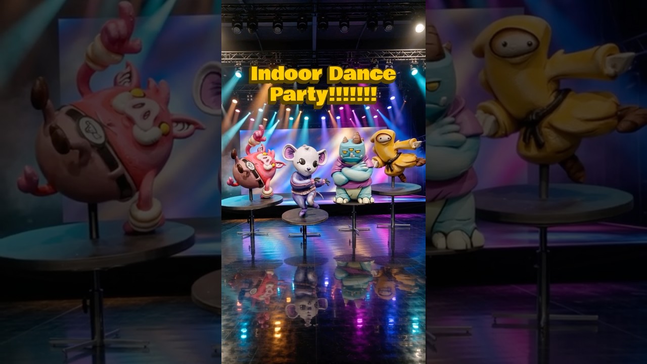 Rainy Day Blues Turns Into a Dance Party #toys #play #kidsvideos
