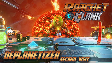 Ratchet & Clank - Deplanetizer Second Visit (PS5) 4K HDR 60FPS Gameplay + Boss Battle and Ending